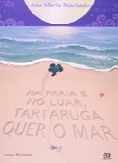 Na praia e no luar, tartaruga quero mar