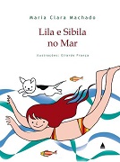 Lila e Sibila no mar.